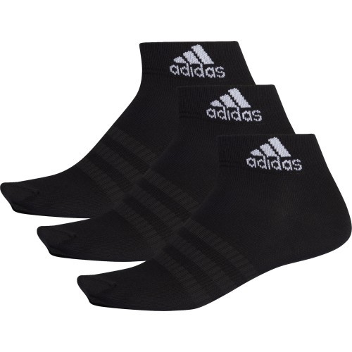 Adidas Light Ank 3-Pack Socks Black DZ9436