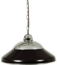 Solo Black Chrome Lamp 45cm