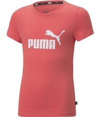 Футболка для подростков Puma Ess Logo Tee, коралловая 587029 58