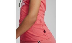 Футболка для подростков Puma Ess Logo Tee, коралловая 587029 58