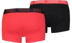 Мужское нижнее бельё Puma Basic Trunk Black Red 935015 02