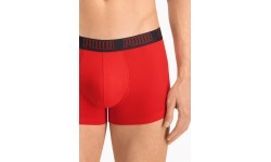 Puma Men's Basic Trunk Underwear Black Red 935015 02