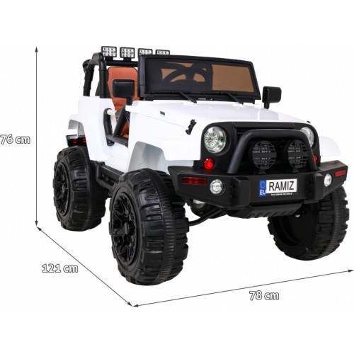 Детский электромобиль Jeep All Terrain, белый
