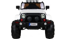 Jeep All Terrain elektromobilis bērniem, balts