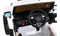 Jeep All Terrain elektromobilis bērniem, balts