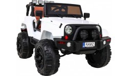 Jeep All Terrain elektromobilis bērniem, balts