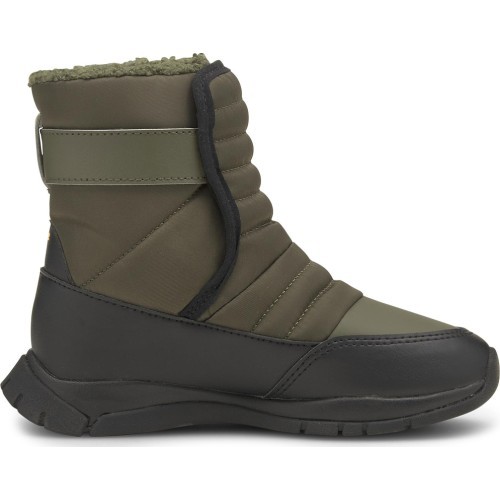 Puma Nieve Boot bērnu botas zaļas 380745 02