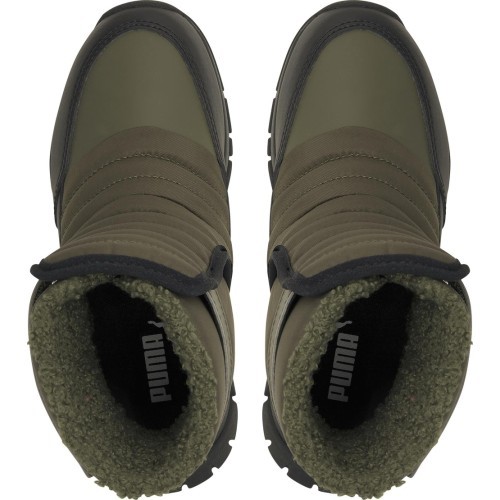 Puma Nieve Boot bērnu botas zaļas 380745 02