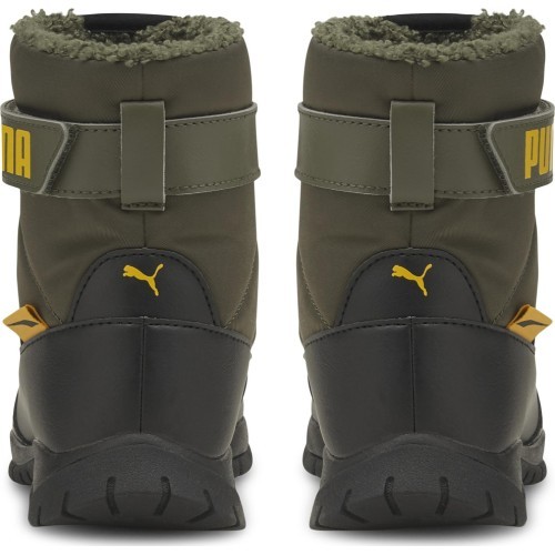 Puma Nieve Boot bērnu botas zaļas 380745 02