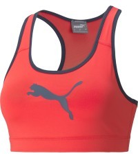 Puma Mid Impact 4Keeps Sports Bra Women's Coral 520304 89