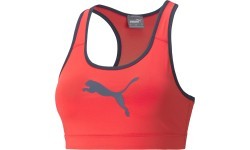 Puma Mid Impact 4Keeps sporta krūšturis sievietēm, koraļļu 520304 89