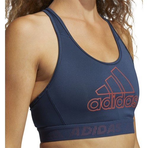 Adidas Drst Bos B sporta krūšturis sievietēm zils GM2830