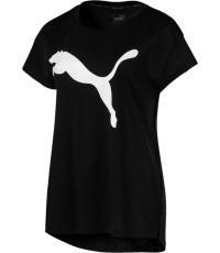 Puma Active Logo Tee Cotton Black 852006 51