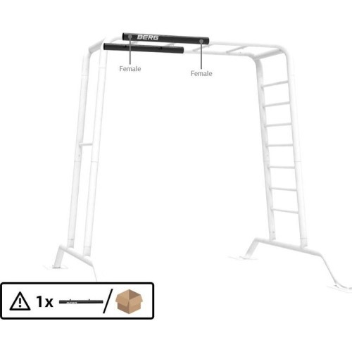 PlayBase rāmis M ar metinātu augšējo šķērsstieni Female-Female