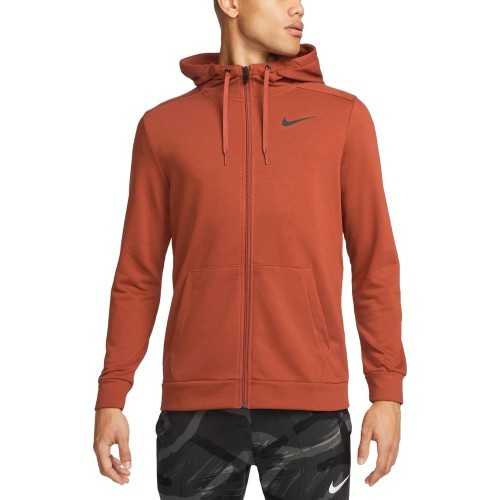 Nike Df Hdie Fz Fl Men's Sweatshirt Brown CZ6376 832