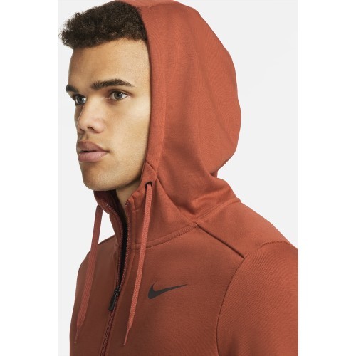 Мужской свитшот Nike Df Hdie Fz Fl коричневый CZ6376 832