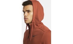 Nike Df Hdie Fz Fl vīriešu džemperis, brūns CZ6376 832