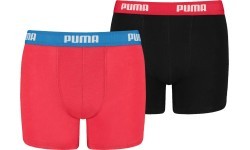 Puma Basic Boxer teen boxers Black Red 907650 04