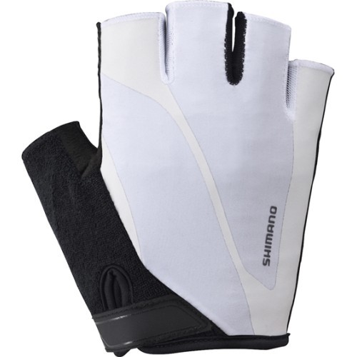 Велосипедные перчатки Shimano Classic, размер L, белые