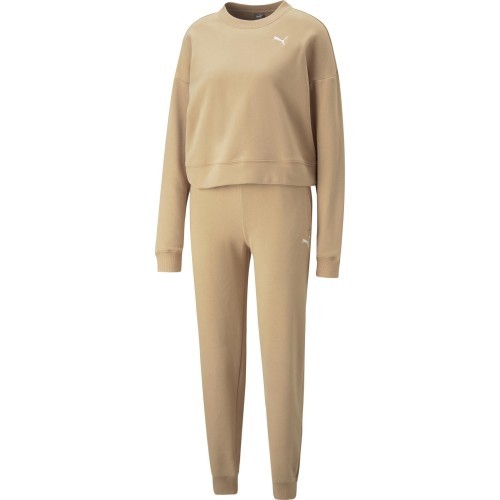 Женский спортивный костюм Puma Loungewear Suit, коричневый 673702 89