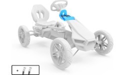 Lukturu komplekts Rally Controller APX, zils