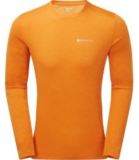 Vīriešu Montane Dart T-krekls ar garām piedurknēm - Oranžinė