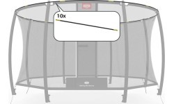 Drošības tīkla statīvu cauruļu komplekts Grand Safety Net Deluxe 350