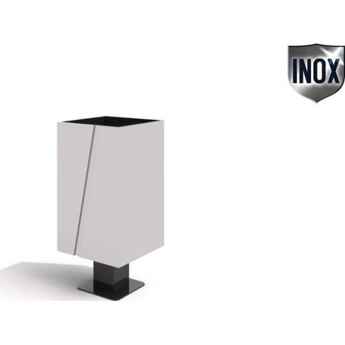 Stainless Steel Trash Bin Inter-Play 08