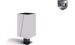 Stainless Steel Trash Bin Inter-Play 08