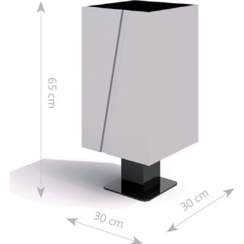 Stainless Steel Trash Bin Inter-Play 08