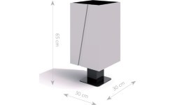 Stainless Steel Trash Bin Inter-Play 08