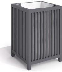 Steel Trash Bin Inter-Play 10