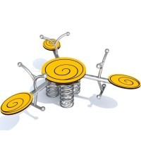 Atsperes rotaļlieta Inter-Play Sidi 3