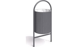 Steel Trash Bin Inter-Play 13