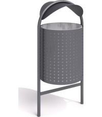 Steel Trash Bin Inter-Play 12