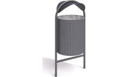 Steel Trash Bin Inter-Play 12
