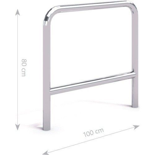 Stainless Steel Bicycle Rack Inter-Play 04