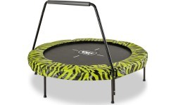 EXIT Tiggy Junior batuts ar stieni ø140cm - melns/zaļš