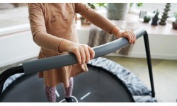 EXIT Tiggy Junior batuts ar stieni ø140cm - melns/zaļš