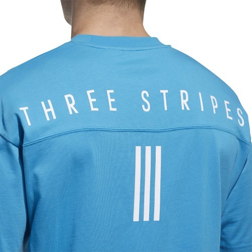 Adidas M S2s 3s Tee T-shirt Blue DV3340