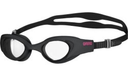Peldēšanas brilles Arena One Woman Clear, melnas