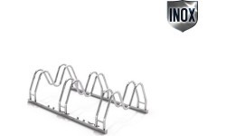 Stainless Steel Bicycle Rack Inter-Play 16