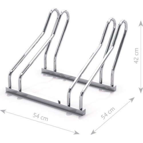 Stainless Steel Bicycle Rack Inter-Play 20