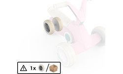 BERG GO² Pink - Rear Wheel
