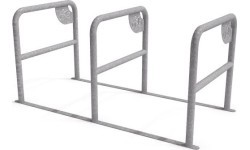 Steel Bicycle Rack Inter-Play 05
