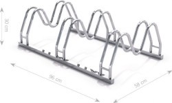 Steel Bicycle Rack Inter-Play 16