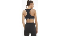 Puma sporta krūšturis sievietēm Mid Impact Elastic Black 520303 01