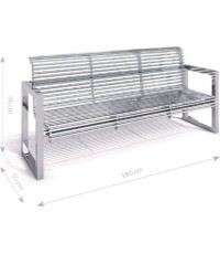 Stainless Steel Bench Inter-Play 18