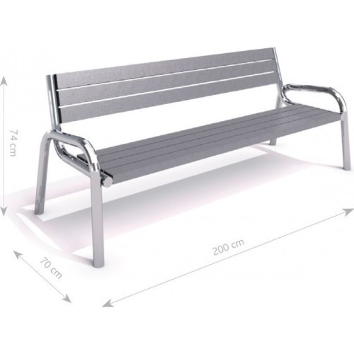 Stainless Steel Bench Inter-Play 14