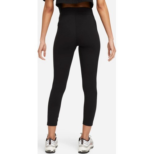 Женские леггинсы Nike W NSW Clsc HR 7/8 Tight, черные, DV7789 010